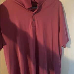 Nautica Men's Polo Shirt - Rich Pink